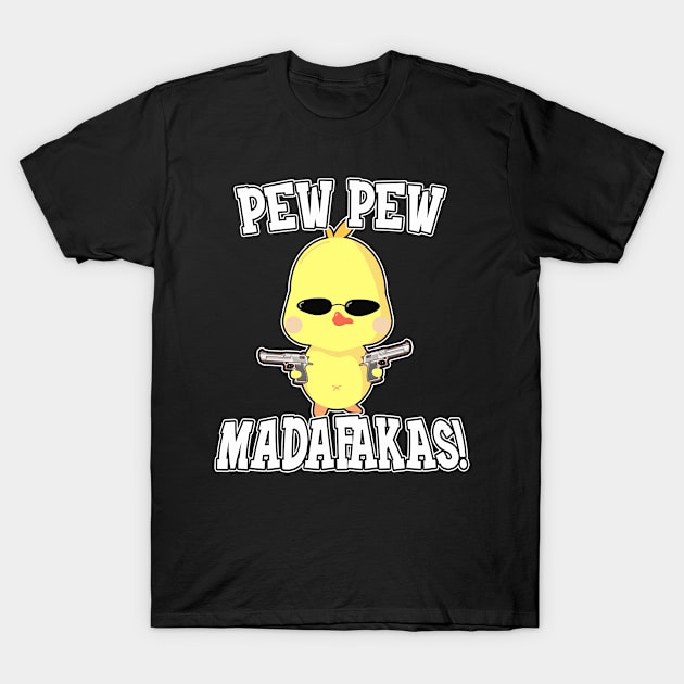 Peng Peng Madafakas funny Duck T-Shirt by Foxxy Merch